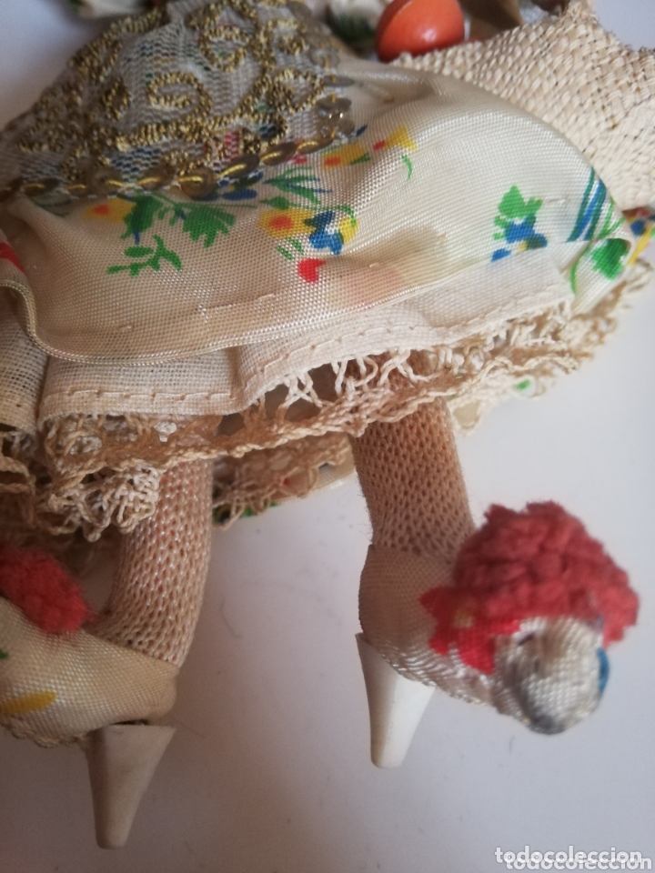 Mu&ntilde;eca espa&ntilde;ola clasica: Mu&ntilde;eca de fieltro de Laina - Foto 3