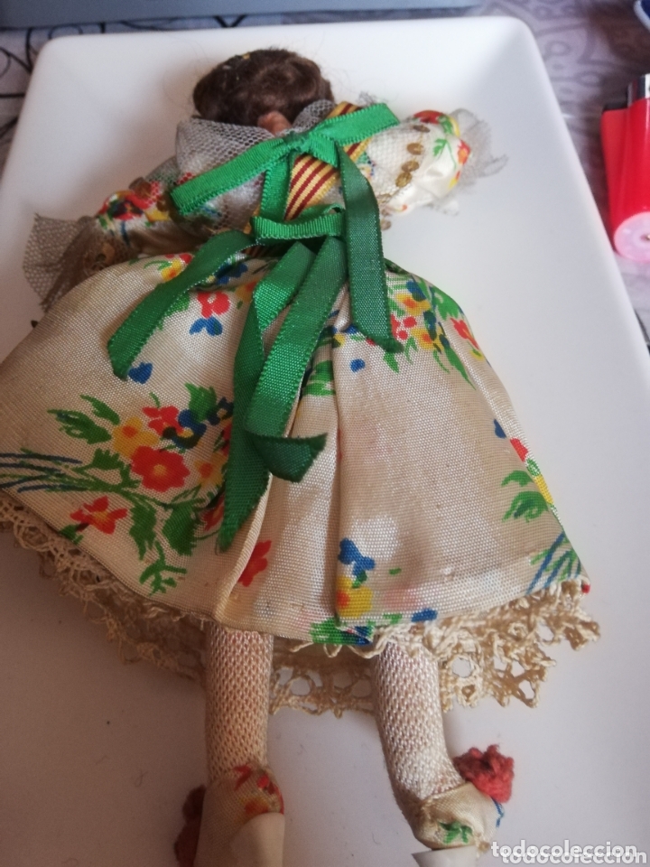 Mu&ntilde;eca espa&ntilde;ola clasica: Mu&ntilde;eca de fieltro de Laina - Foto 4