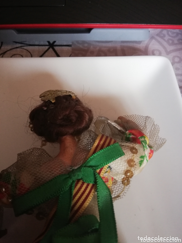 Mu&ntilde;eca espa&ntilde;ola clasica: Mu&ntilde;eca de fieltro de Laina - Foto 5
