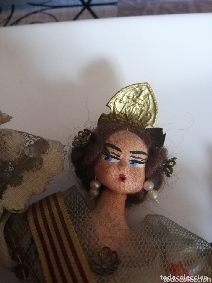 Mu&ntilde;eca espa&ntilde;ola clasica: Mu&ntilde;eca de fieltro de Laina - Foto 1