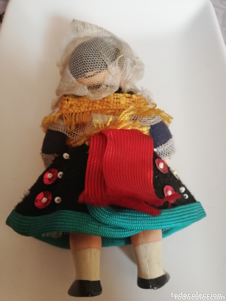 Mu&ntilde;eca espa&ntilde;ola clasica: Peque&ntilde;a mu&ntilde;eca Valenciana de celuloide - Foto 3