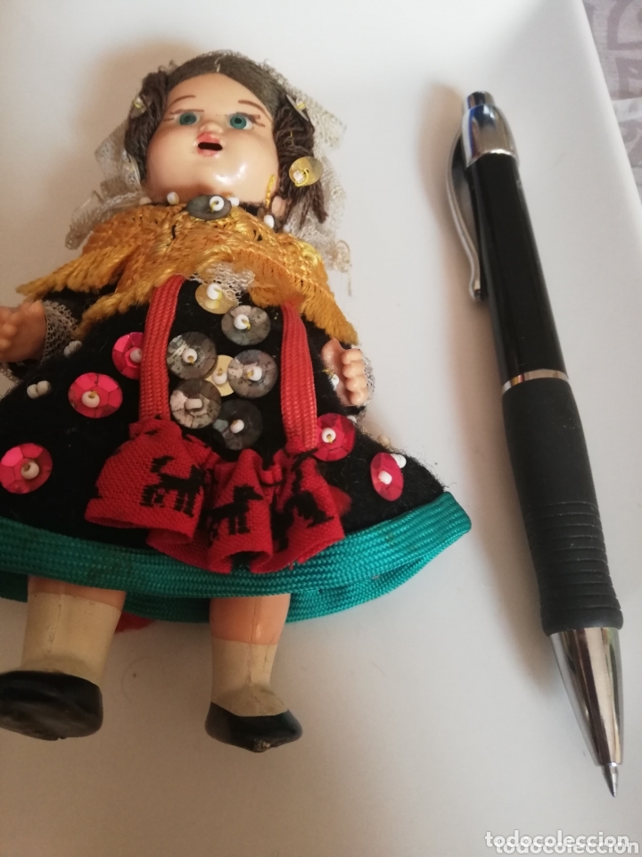Mu&ntilde;eca espa&ntilde;ola clasica: Peque&ntilde;a mu&ntilde;eca Valenciana de celuloide - Foto 4