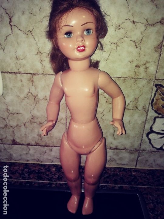 Mu&ntilde;eca espa&ntilde;ola clasica: Mu&ntilde;eca original Lilly. A&ntilde;os 1950. - Foto 1