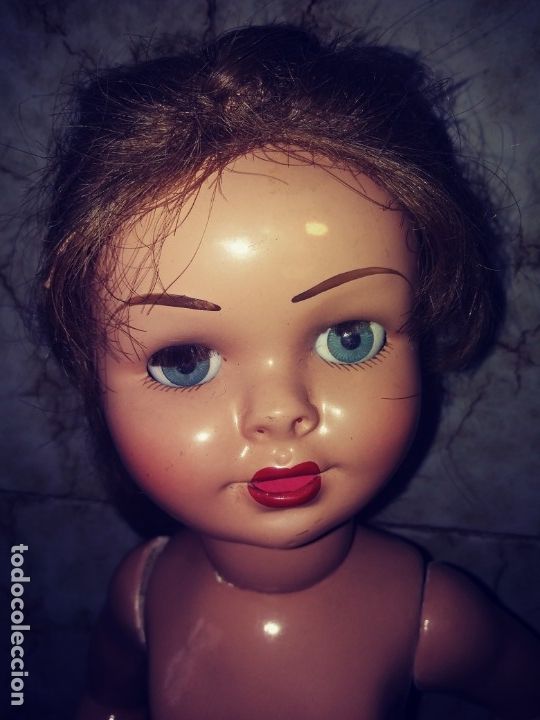 Mu&ntilde;eca espa&ntilde;ola clasica: Mu&ntilde;eca original Lilly. A&ntilde;os 1950. - Foto 3
