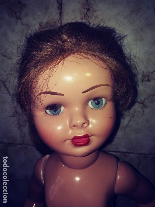 Mu&ntilde;eca espa&ntilde;ola clasica: Mu&ntilde;eca original Lilly. A&ntilde;os 1950. - Foto 4
