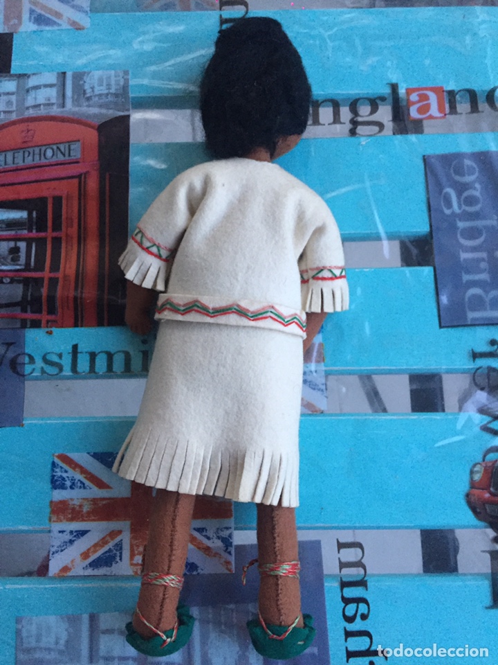 Mu&ntilde;eca espa&ntilde;ola clasica: Mu&ntilde;eca fieltro India. - Foto 4