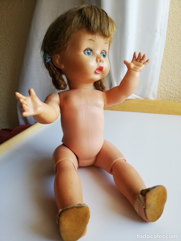 Mu&ntilde;eca espa&ntilde;ola clasica: Antigua mu&ntilde;eca Articulada - Foto 4