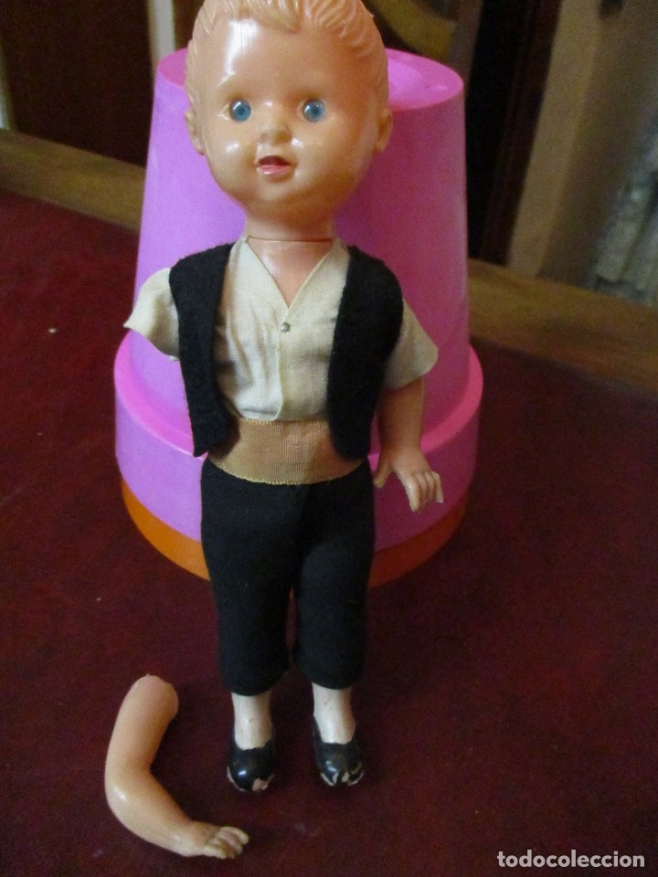 Mu&ntilde;eca espa&ntilde;ola clasica: mu&ntilde;eco pl&aacute;stico - Foto 1