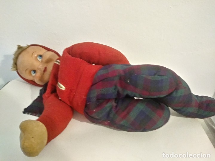 Mu&ntilde;eca espa&ntilde;ola clasica: ANTIGUO MU&Ntilde;ECO CABEZA CELULOIDE - Foto 3