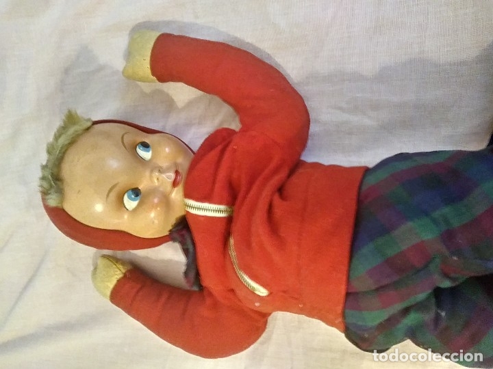 Mu&ntilde;eca espa&ntilde;ola clasica: ANTIGUO MU&Ntilde;ECO CABEZA CELULOIDE - Foto 6