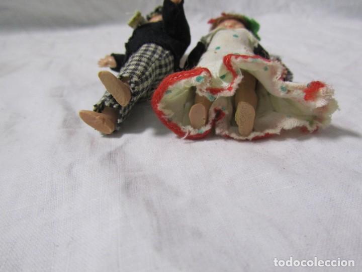 Mu&ntilde;eca espa&ntilde;ola clasica: Pareja de chulapos madrile&ntilde;os, pl&aacute;stico o celuloide - Foto 8
