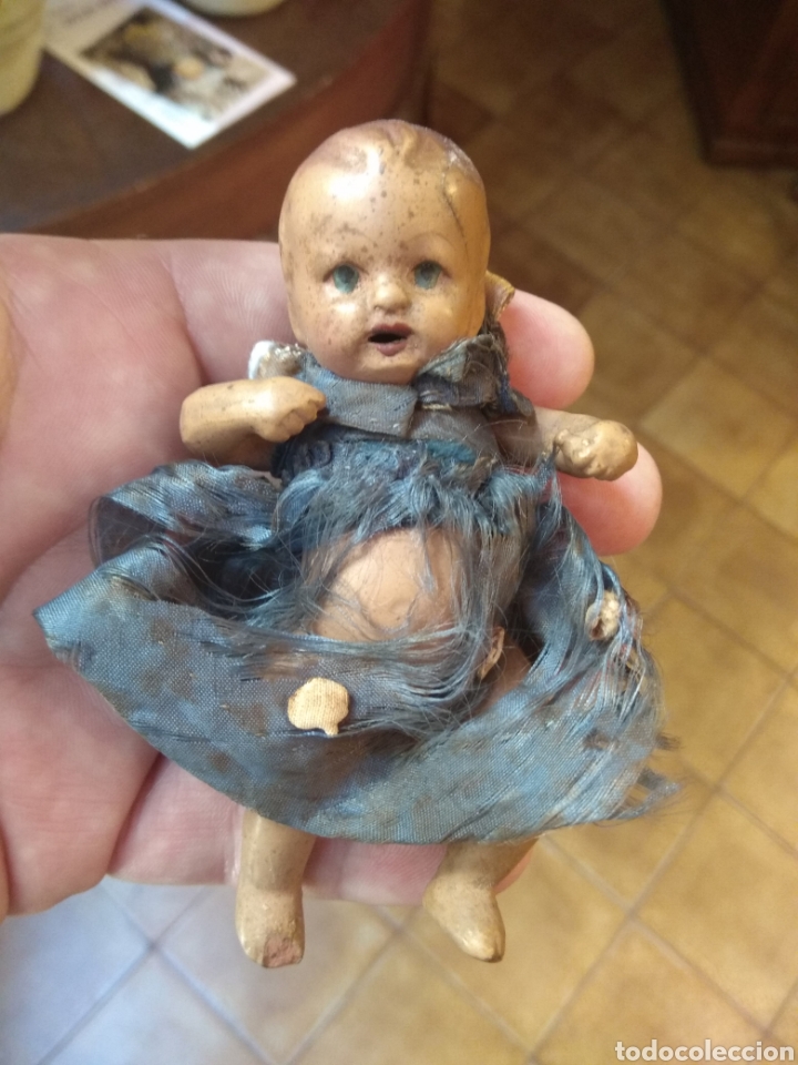 Mu&ntilde;eca espa&ntilde;ola clasica: Antigua Mu&ntilde;eca de Terracota - Foto 1