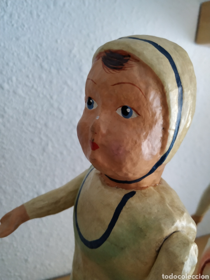Mu&ntilde;eca espa&ntilde;ola clasica: Carton piedra - Foto 5