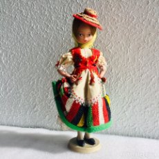 Muñeca española clasica: MUÑECA CANARIA ARTESANÍA BEIBI CON TRAJE REGIONAL DE TENERIFE