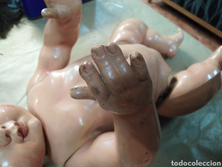 Mu&ntilde;eca espa&ntilde;ola clasica: Antiguo mu&ntilde;eco de celuloide a&ntilde;os 30 - Foto 4