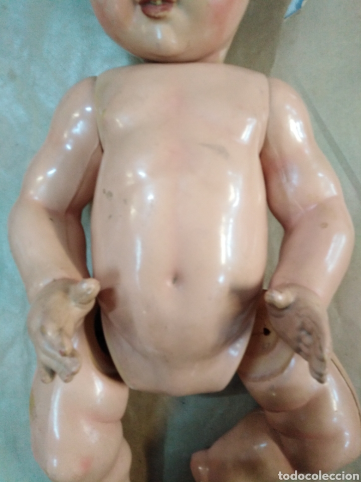 Mu&ntilde;eca espa&ntilde;ola clasica: Antiguo mu&ntilde;eco de celuloide a&ntilde;os 30 - Foto 5