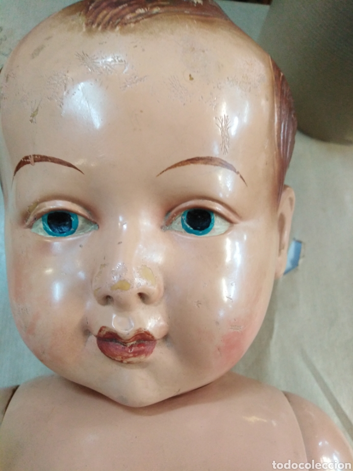 Mu&ntilde;eca espa&ntilde;ola clasica: Antiguo mu&ntilde;eco de celuloide a&ntilde;os 30 - Foto 6