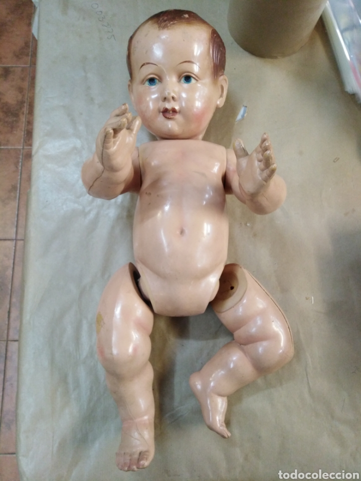 Mu&ntilde;eca espa&ntilde;ola clasica: Antiguo mu&ntilde;eco de celuloide a&ntilde;os 30 - Foto 1