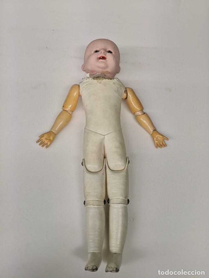 Mu&ntilde;eca espa&ntilde;ola clasica: Mu&ntilde;eca en piel de cabritilla. - Foto 2