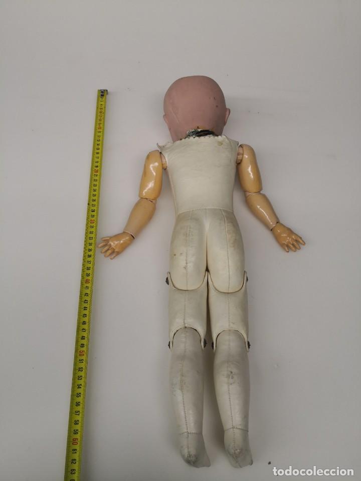 Mu&ntilde;eca espa&ntilde;ola clasica: Mu&ntilde;eca en piel de cabritilla. - Foto 5