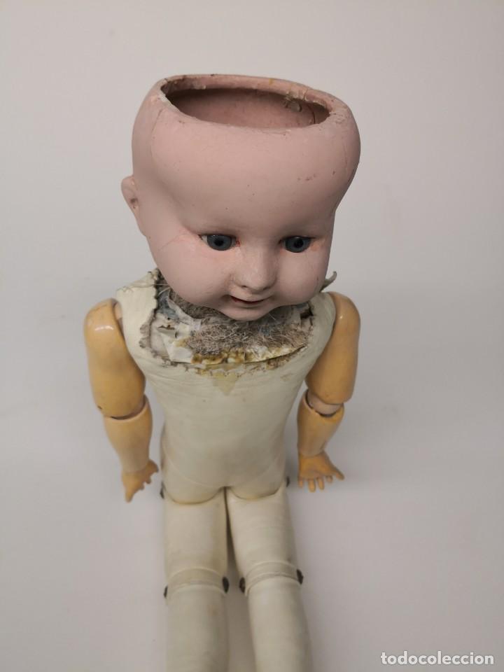 Mu&ntilde;eca espa&ntilde;ola clasica: Mu&ntilde;eca en piel de cabritilla. - Foto 7