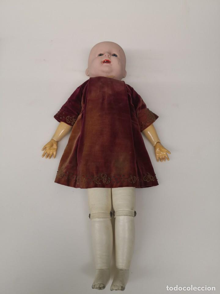Mu&ntilde;eca espa&ntilde;ola clasica: Mu&ntilde;eca en piel de cabritilla. - Foto 8