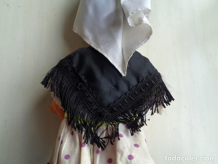 Mu&ntilde;eca espa&ntilde;ola clasica: ANTIGUA MU&Ntilde;ECA CHULAPA DE TRAPO - Foto 5
