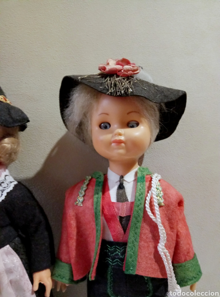 Mu&ntilde;eca espa&ntilde;ola clasica: Pareja mu&ntilde;ecos t&iacute;picos Austria - Foto 3