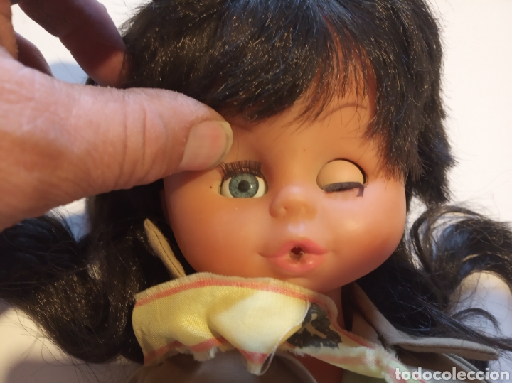 Mu&ntilde;eca espa&ntilde;ola clasica: Mu&ntilde;eca militar con trompeta - Foto 2