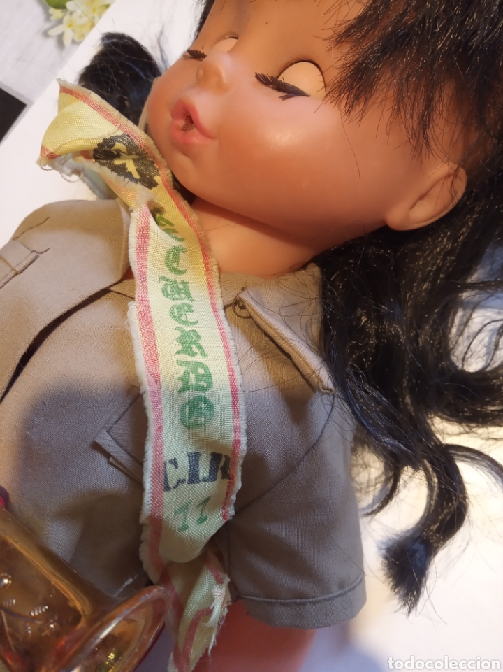 Mu&ntilde;eca espa&ntilde;ola clasica: Mu&ntilde;eca militar con trompeta - Foto 4