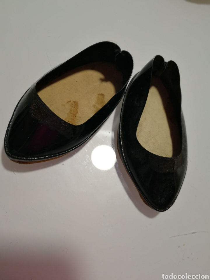 Mu&ntilde;eca espa&ntilde;ola clasica: ZAPATOS MU&Ntilde;ECA ANTIGUA - Foto 4