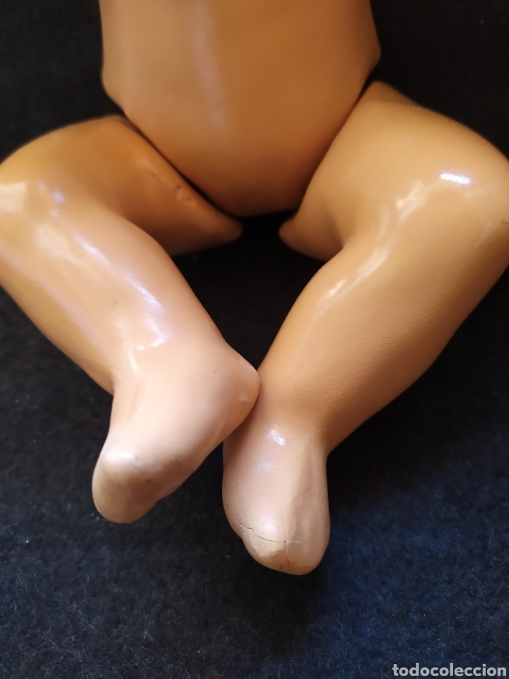 Mu&ntilde;eca espa&ntilde;ola clasica: Antiguo mu&ntilde;eco beb&eacute; de celuloide y composici&oacute;n. - Foto 11