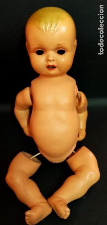 Mu&ntilde;eca espa&ntilde;ola clasica: MU&Ntilde;ECO CELULOIDE A&Ntilde;OS 60 DESNUDO - Foto 1