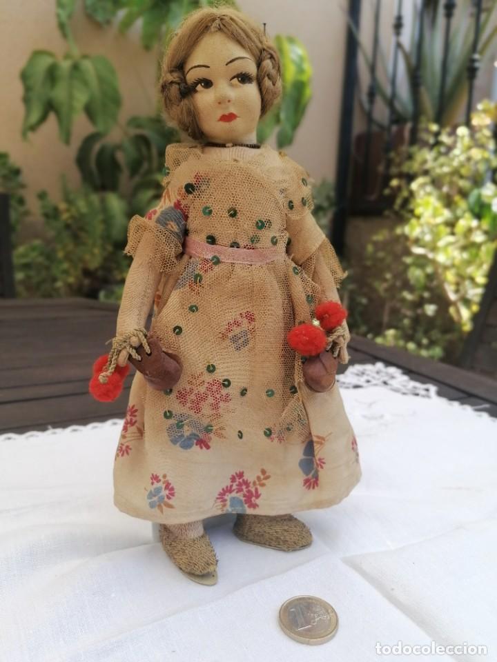 Mu&ntilde;eca espa&ntilde;ola clasica: Mu&ntilde;eca muy antigua - Foto 1