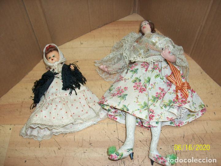 Mu&ntilde;eca espa&ntilde;ola clasica: LOTE DE 2 ANTIGUAS MU&Ntilde;ECAS - Foto 1