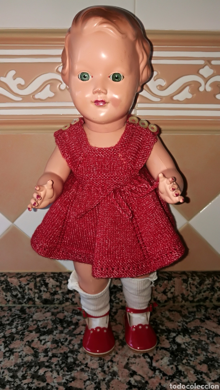 Mu&ntilde;eca espa&ntilde;ola clasica: ANTIGUA MU&Ntilde;ECA SELULOIDE - Foto 1