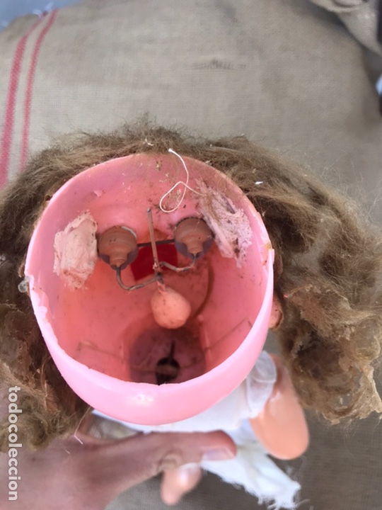 Mu&ntilde;eca espa&ntilde;ola clasica: Mu&ntilde;eca celuloide y cart&oacute;n piedra primera comuni&oacute;n - Foto 12