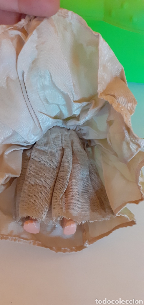 Mu&ntilde;eca espa&ntilde;ola clasica: ANTIGUA MU&Ntilde;ECA DE COMUNION DE CELULOIDE CON SU ROSARIO - Foto 12