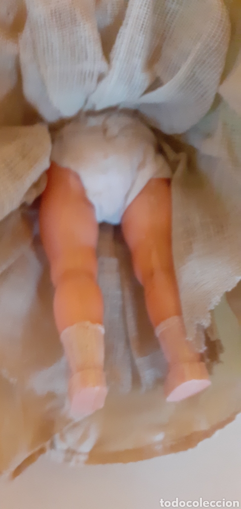 Mu&ntilde;eca espa&ntilde;ola clasica: ANTIGUA MU&Ntilde;ECA DE COMUNION DE CELULOIDE CON SU ROSARIO - Foto 15