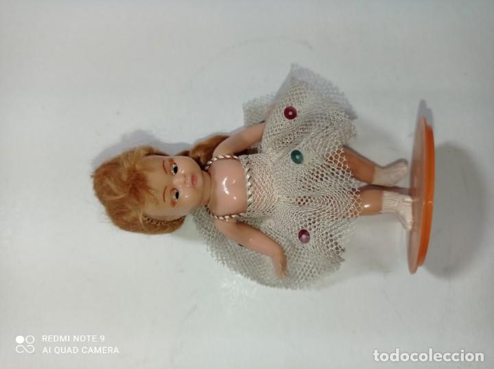 Mu&ntilde;eca espa&ntilde;ola clasica: Mu&ntilde;eca bailarina celuloide de los a&ntilde;os 50 - Foto 3