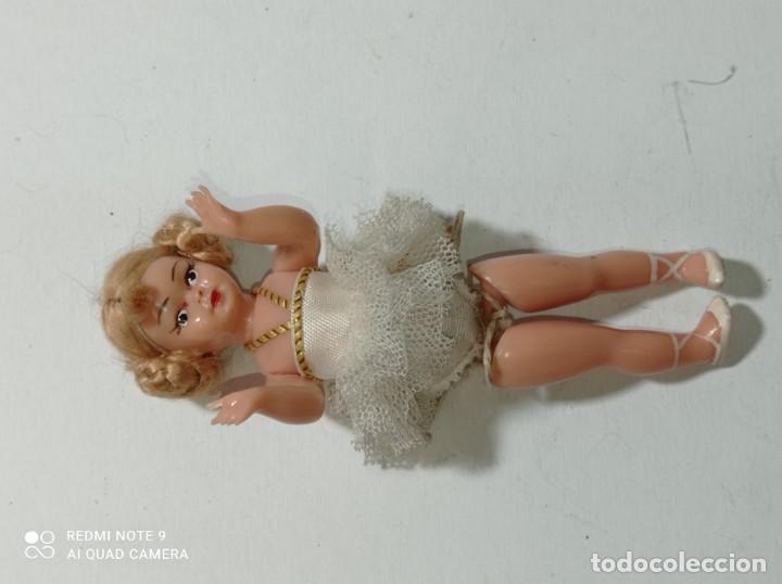 Mu&ntilde;eca espa&ntilde;ola clasica: Mu&ntilde;eca bailarina celuloide de los a&ntilde;os 50 - Foto 2