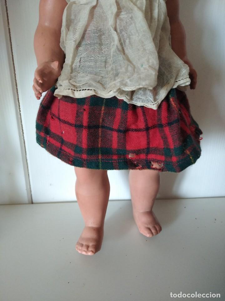 Mu&ntilde;eca espa&ntilde;ola clasica: Antigua mu&ntilde;eca de celuloide ojos durmientes - Foto 3