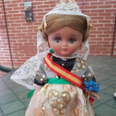 Muñeca española clasica: MUÑECA ANTIGUA DE OJOS MOVIBLES. Lote 214926493