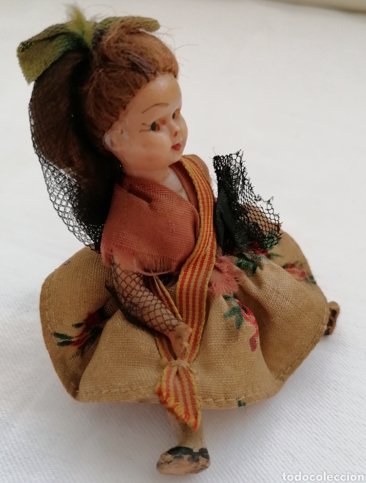 Mu&ntilde;eca espa&ntilde;ola clasica: Antigua Mu&ntilde;eca Celuloide - Foto 2