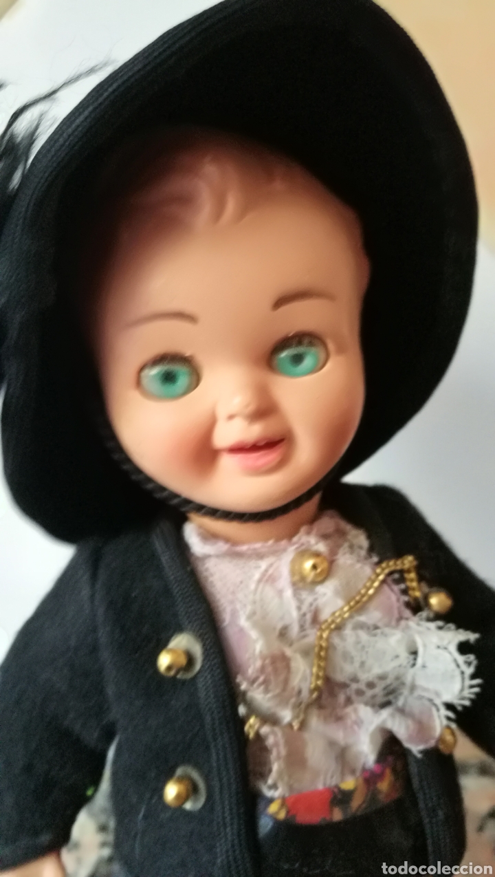 Mu&ntilde;eca espa&ntilde;ola clasica: MU&Ntilde;ECO CELULOIDE OJOS DURMIENTE - Foto 2