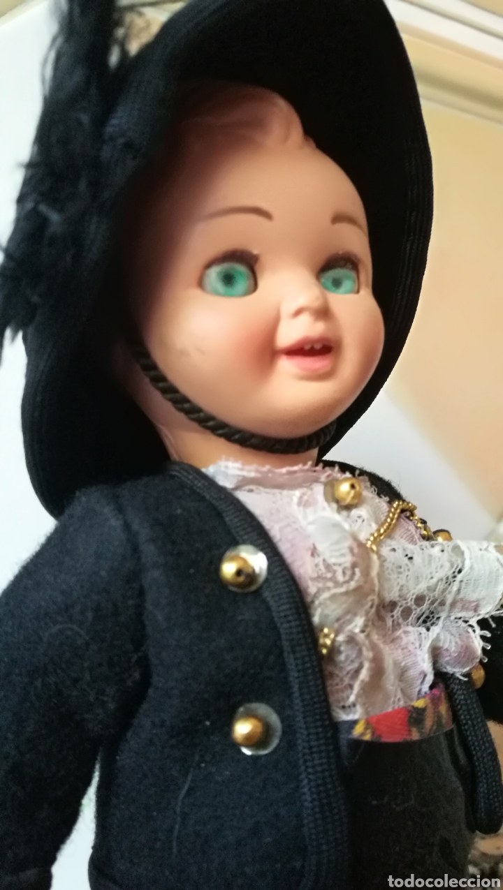 Mu&ntilde;eca espa&ntilde;ola clasica: MU&Ntilde;ECO CELULOIDE OJOS DURMIENTE - Foto 4