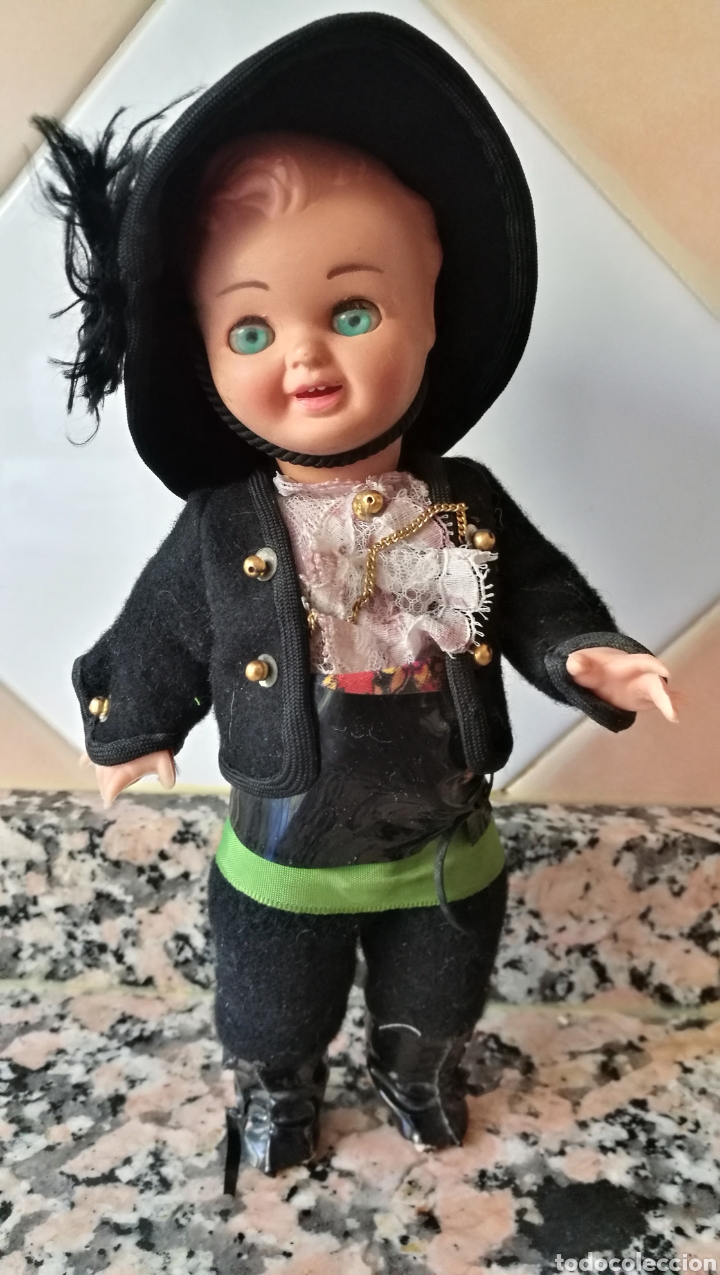 Mu&ntilde;eca espa&ntilde;ola clasica: MU&Ntilde;ECO CELULOIDE OJOS DURMIENTE - Foto 1