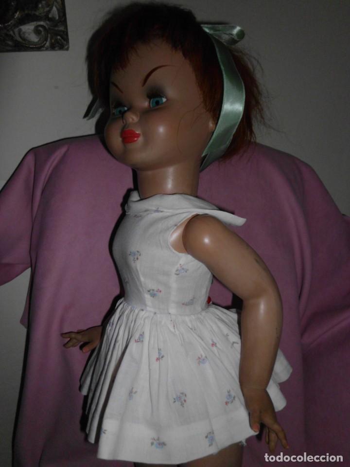 Mu&ntilde;eca espa&ntilde;ola clasica: Mu&ntilde;eca de celuloide pierina - Foto 2