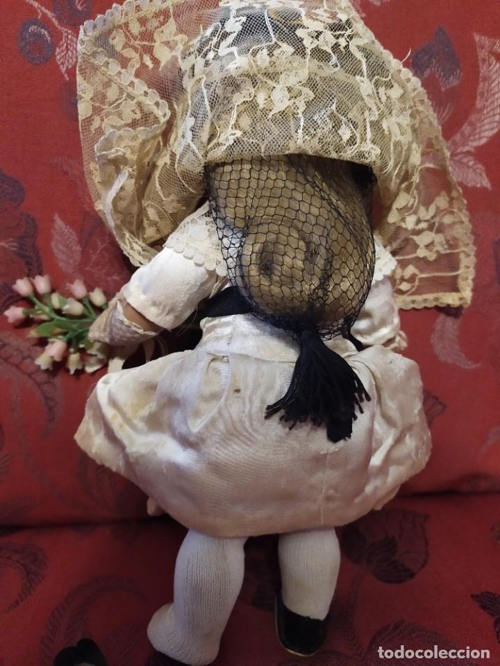 Poupée Folklorique Bella Linda Pirula - Yeux Riboulants - 28 Cm - Vintage