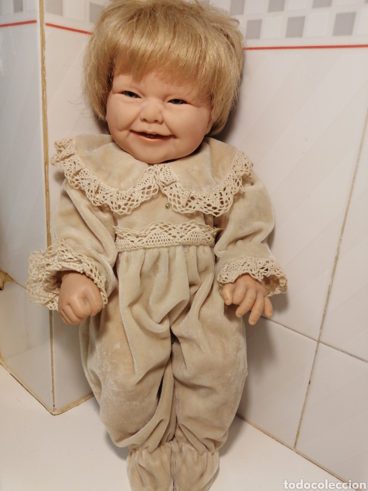 Mu&ntilde;eca espa&ntilde;ola clasica: Mu&ntilde;eco berenger tipo reborn - Foto 1